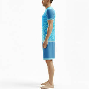 Conjunto de Camiseta de Fútbol, Uniforme de Fútbol para Equipo, Venta al por Mayor, Nuevo Diseño Personalizado, Ropa de Fútbol OEM para Entrenamiento - Product Image 3