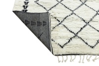 Tapis marocain 100% laine noué à la main Utilisation intérieure extérieure Tapis persan Design brodé de style indien Tapis de porte de prière