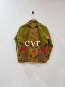 Outerwear <b>Coat</b> Hand Embroidered Women's Luxury <b>Coat</b> Handmade Velvet Suzani Eco-Friendly Winter Boho for Party Wear - Product Image 4