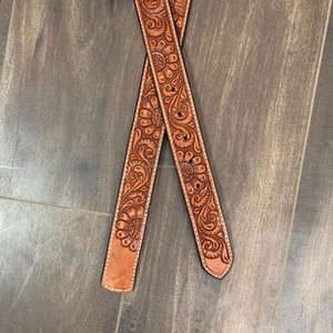 Sangle de ceinture robuste en cuir véritable usiné à la main de haute qualité avec trous pour homme sans boucle ceintures durables pour hommes et femmes - Product Image 5