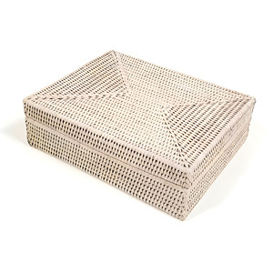 Rattan <b>Tea</b> Bags Box Organizer Natural Woven <b>Tea</b> Bag Holder White <b>Boxes</b> Gift Set Wholesale Supplied From Vietnam - Product Image 2