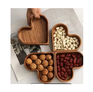 Plateau rectangulaire en bois artisanal de qualité supérieure pour fruits secs, fournitures pour la fabrication, articles de table pour hôtels et événements, vente en gros - Product Image 3