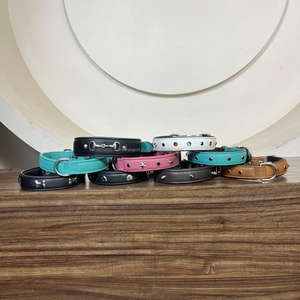 Colliers pour chiens en cuir de vache véritable d'inspiration occidentale, colliers robustes, fournisseur en gros, accessoires pour animaux de compagnie durables. - Product Image 5