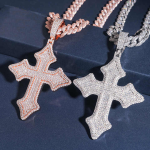 Colgante de Viaje con Mapa de África, Unisex, Corte Redondo, Diamante Moissanita, Plata de Ley 925, Joyería Fina, Colgante, Amuleto, Regalo - Product Image 3