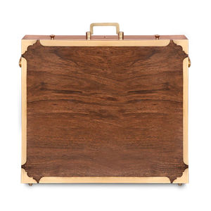 Estuche para Mandil de Maestro Masón, Logia Azul, Negro, Imitación Cuero, Mm Wm Provincial, Maletín para Mandil Masónico de Alta Calidad, Hecho a Medida - Product Image 1