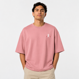 T-shirt homme à épaules tombantes, tissu doux, coupe ample et confort décontracté pour la mode quotidienne et les loisirs. - Product Image 1