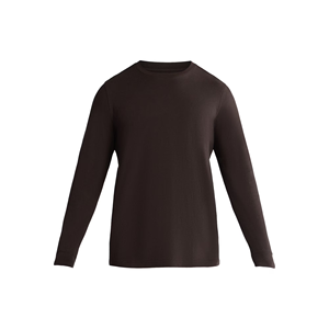 High Quality 100% Cotton Jersey Plus Size Casual Men's O-Neck Solid Color Full Sleeve T-Shirt With Custom Logo From Bangladesh - Product Image 1