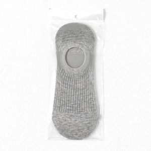 <b>Men's</b> Non-Slip <b>Invisible</b> <b>Socks</b> Solid Color Knitted Cotton Spandex Thin Summer Daily Wear Anti-Slip Feature - Product Image 5