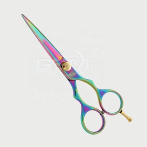 New Arrival Professional <b>Barber</b> Scissors High Quality 4Cr13 Stainless Steel <b>Blade</b> Right-Handed Lightweight Hair Scissors - Product Image 4