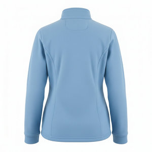 Blouse de travail médicale sportive pour femme, entièrement zippée, uniforme médical, veste d'hôpital pour médecin, manteau de réchauffement avec poche fonctionnelle, blouses de travail - Product Image 3