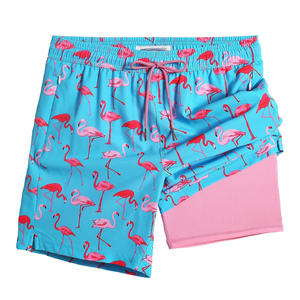 Shorts de bain à sublimation haute performance, respirants, pour l'été, vêtements de plage, fabrication sur mesure - Product Image 2