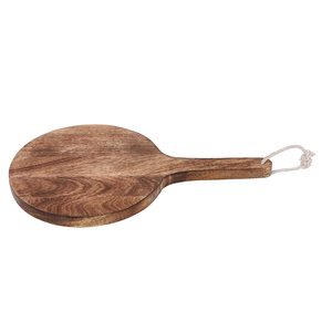 Tabla de Cortar de Madera de Diseño Duradero, Forma Redonda, Acabado Antiguo, Reutilizable, Apta para Lavavajillas, 1.3 cm de Grosor, Utensilios de Cocina para Cortar - Product Image 3