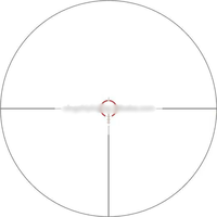 Lunettes de visée de chasse originales SWFOX avec point rouge 3x30, illumination, télescopes grossissants 4x à croix centrale, en aluminium