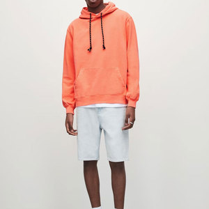 OEM Design Men's Casual Basic <b>Hoodie</b> Polyester/Cotton Breathable Quick Dry Fast Factory Direct Supply <b>Plain</b> Dyed for Winter - Product Image 2