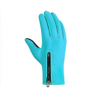 Guantes de Ciclismo de Poliéster Resistentes al Viento para Invierno, Compatibles con Pantalla Táctil, Cremallera Lateral de Alta Calidad, Puños Extra Largos para Proteger las Mangas - Product Image 5