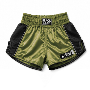 Shorts de Muay Thai personnalisés haut de gamme 100% soie, maille respirante, légers, unisexes, pour adultes, vêtements d'arts martiaux mixtes, logo brodé - Product Image 6