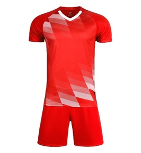 ชุดฟุตบอลผู้ใหญ่แบบยูนิเซ็กซ์รุ่นใหม่ขายดี ผ้าฝ้าย 100% ระบายอากาศได้ดี เหมาะสำหรับฤดูร้อน - Product Image 1
