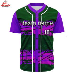 Nouveau Maillot de Baseball Unisexe Respirant Grande Taille Personnalisable avec Nom d'Équipe Vêtement de Sport Léger de Haute Qualité - Product Image 3