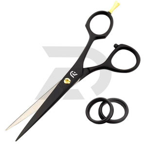 Ciseaux de coiffure professionnels en acier inoxydable 440C, ciseaux à effiler tranchants pour droitiers, pour la coupe de cheveux à domicile - Product Image 5
