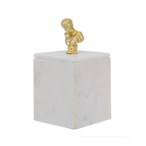 Caja de Mármol al por Mayor, Diseño Artesanal con Tapa de Nácar, Forma Cuadrada, Caja de Regalo de Mármol de Alta Calidad, Estilo de Empaque Elegante - Product Image 2