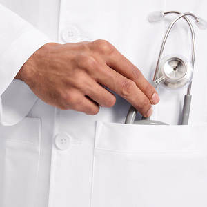 Bata de Laboratorio con Botones, Bata de Laboratorio Profesional para Médicos - Product Image 6