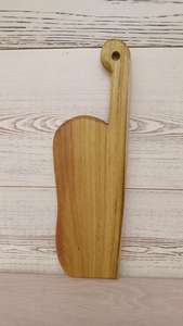Planche à découper et bloc de découpe en bois de teck à grain traversant, écologique, faite à la main, avec trou de suspension, Khadim Handicrafts, épaisseur 1,5 cm - Product Image 4