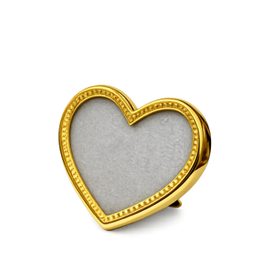 Luxury Heart Shaped Gold Metal Photo <b>Frame</b> Handcrafted Decorative <b>Picture</b> <b>Frame</b> with Beaded Border for <b>Wedding</b> & Home Decor - Product Image 1