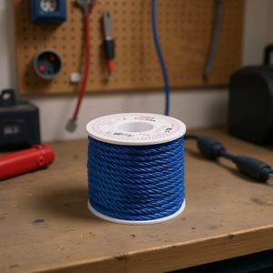 Cordón Tirado ILAN de 0.5 cm x 13 m, Color Azul Rey, para Uso Eléctrico - Product Image 3