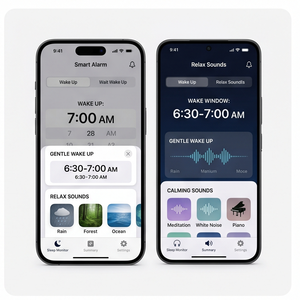 Royalcraft Sleep Tracker App – Sleep Monitor, Sleep Cycle Analysis, Relax Sounds, Smart Alarm & Insights - Product Image 2