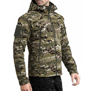 Nouvelle arrivée, veste tactique unisexe en softshell, camouflage de chasse, imperméable, imprimé animal, hiver - Product Image 5