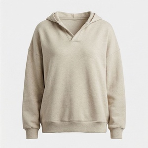 Sweat-shirts à capuche zippés anti-rides pour femmes, style parfait, confort et ambiance sportive, couleur personnalisée pour l'hiver - Product Image 1