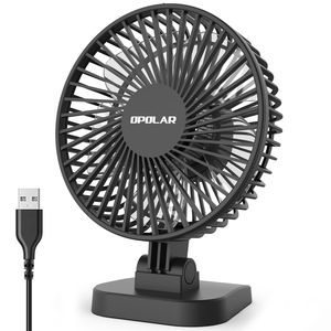 Ventilador USB de Escritorio, Silencioso y Portátil, con Ajuste de 40 Grados, 3 Velocidades, Enfriador Potente para Oficina, Mejor Refrigeración - Product Image 4