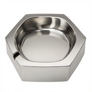 Classic Square Metal Cigar Ashtray Durable Design for Smoking Accessories - Product Image 6