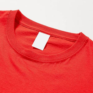 T-shirt blanc à col rond pour homme, tendance, de haute qualité, 100% coton, 12 couleurs, impression personnalisée - Product Image 2