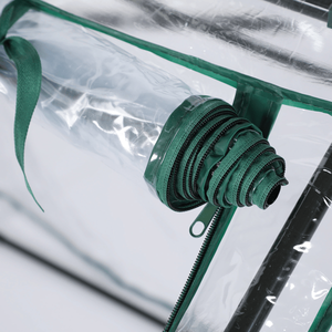 Mini serre en PVC blanc 106*36*36 pouces pour plantes d'intérieur et d'extérieur, jardinage, jardin, cour arrière - Product Image 4