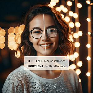 Lentes Ópticas de Policarbonato Resistentes a Impactos Progresivos IOT Design Lumina Deskpro 1.59 PC con Protección Ocular Personalizables - Product Image 5