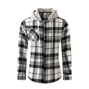 เสื้อฮู้ดกระดุมแถวเดี่ยวสำหรับผู้ชาย, เสื้อลำลองแฟชั่นฤดูใบไม้ร่วงและฤดูหนาว - Product Image 6