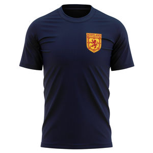 Camiseta Deportiva Personalizada Unisex con Escudo, 100% Poliéster, Impresión por Sublimación, Diseño Paisley, Secado Rápido, Manga Corta - Product Image 2