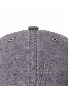 Casquette de baseball en coton gris unie, ajustable, unisexe, décontractée, respirante, confortable, personnalisable avec logo, qualité supérieure - Product Image 5