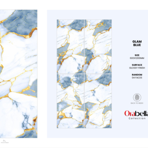 Azulejo de Porcelana de Alta Gama con Acabado Brillante 600x1200, Superficie Pulida Premium, Gran Tamaño, Uso Interior y Exterior - Product Image 1