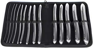 Juego de Dilatadores Uterinos de Doble Extremo Astrin Surgical de 14 Piezas (34 mm, 29/30 mm, 20 cm) de Acero Inoxidable MOL - Product Image 3