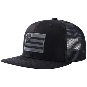 Mesh Baseball Cap For Unisex Vintage Trucker <b>Hat</b> Black Color Breathable Waterproof Outdoor Casual Sports Cap - Product Image 2