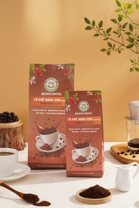 รสชาติเข้มข้น กาแฟคั่วบด 100% คั่วระดับกลาง บ่ม 18 เดือน กาแฟธรรมชาติ ความชื้น 5% กาแฟโรบัสต้าเวียดนาม QQ Eco Coffee - Product Image 3