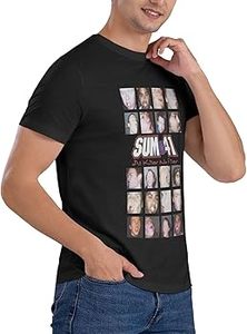 T-shirt imprimé tendance pour homme, col rond, en coton premium, style streetwear décontracté, personnalisable - Product Image 2