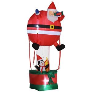 Pupazzo di Neve Gonfiabile Natalizio per Decorazioni Esterne Festive - Product Image 2