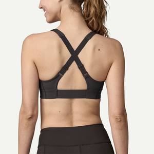 Women's High Quality Breathable Simple High Support Quick Dry Adjustable Straps <b>Stretch</b> Yoga Training Removable <b>Bra</b> - Product Image 5