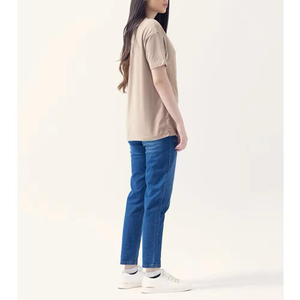 Wholesale Women's O-neck T-<b>shirts</b> Top Comfortable Casual Short Sleeved <b>Shirt</b> Customized Printed Plain Color Women's T-<b>shirts</b> - Product Image 5
