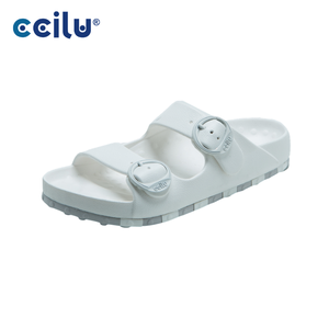 High-End Eco Friendly Double Strap Arch <b>Support</b> Recovery Shoe Footwear Stylish Indoor Outdoor House <b>Slipper</b> Jg15 - Product Image 1