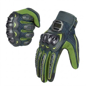 Guantes Tácticos de Cuero para Motocicleta con Protección Rígida en los Nudillos, Equipo de Protección para Carreras y Ciclismo al Aire Libre para Hombres 2026 - Product Image 5