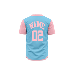 เสื้อเบสบอลพิมพ์ลายทั้งตัวแบบกำหนดเอง ไม่ซีดจาง ระบายอากาศได้ดี น้ำหนักเบา เหมาะสำหรับซอฟต์บอล - Product Image 2